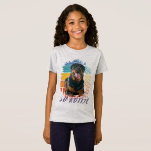 Schattigee Rottie Rottweiler Dog Animal Pet Love T-shirt