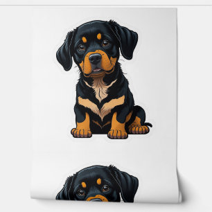 Schattigee Rottweiler - Cadeaus voor Rottweiler Ho Behang