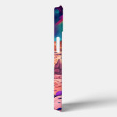 Schattigee roze astronaut Rainbow Galaxy Case-Mate iPhone Case (Achterkant / Rechts)