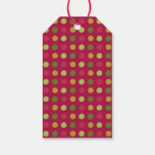 Schattigee Roze Beary Kerstballet Dansen Panda Cadeaulabel (Achterkant)