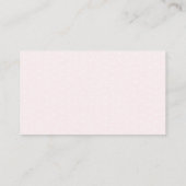 Schattigee Roze Bow Book Request Baby shower Informatiekaartje (Achterkant)