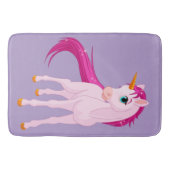 Schattigee Roze Eenhoorn Badmat (Voorkant)