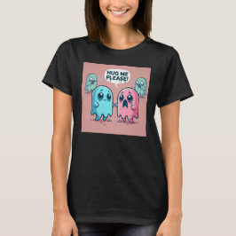 Schattigee Roze Geest: Knuffel Mij! :( nr. 15 T-shirt
