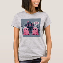 Schattigee Roze Geest: Knuffel Mij! :( nr. 20 T-shirt
