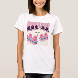 Schattigee Roze Geest: Knuffel Mij! :( nr. 24 T-shirt