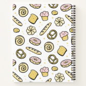 Schattigee Roze Gele Keuken Dagboek Baking Edition Notitieboek (Achterkant)