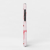 Schattigee roze girly coquette bogen Case-Mate iPhone case (Achterkant/links)
