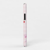 Schattigee roze girly coquette bogen Case-Mate iPhone case (Achterkant/rechts)