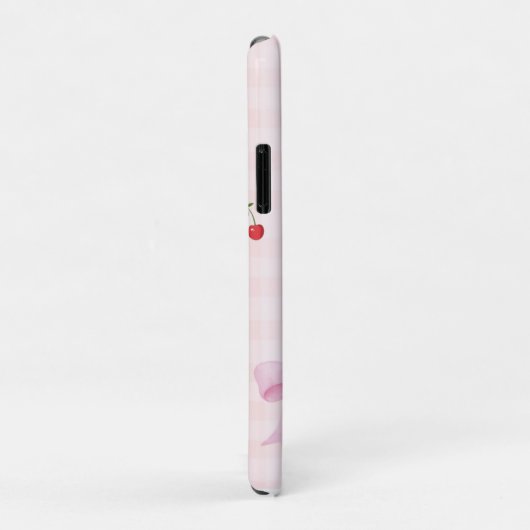 Schattigee roze girly coquette bogen Case-Mate iPhone case (Achterkant/rechts)