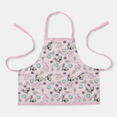 Schattigee roze Happy Easter Bunny en Egg Schort (Voorkant)