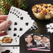 Schattigee Roze Mama En Mij  Naam Pokerkaarten (Insitu)