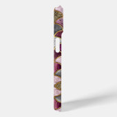 Schattigee roze paarse gouden zeemeerminschaal Case-Mate iPhone case (Achterkant / Rechts)