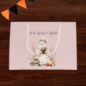 Schattigee Roze Pastel Ghost & Pumpkin Halloween Groot Cadeauzakje
