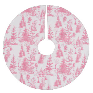 Schattigee Roze Pine Tree Christmas Kerstboom Rok