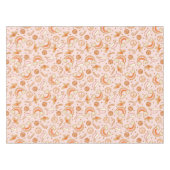 Schattigee Roze Retro Kerstdisco Rainbow Santa Tafelkleed (Voorkant (Horizontaal))