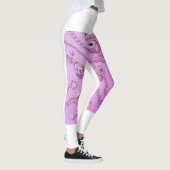 Schattigee Roze Sleutel Ketting Leggings 🔑💖 (Rechts)