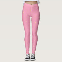Schattigee Roze Sparkling Leggings