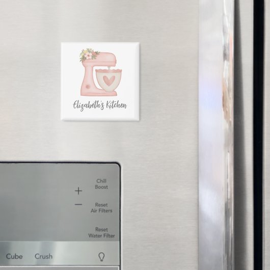 Schattigee Roze Taart Mixer Keuken Magneet (Insitu (Koelkast))