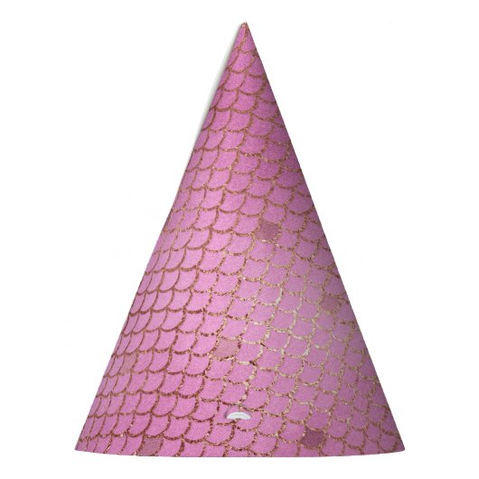 Schattigee Roze Zeemeermin Schalen voor een Verjaa Feesthoedjes (Links)