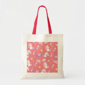 Schattigee roze zoete eenhoorn regenboogballon Pat Tote Bag (Voorkant)