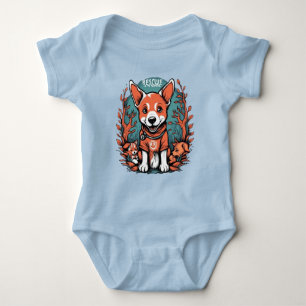 Schattigee ruimtehond astronaut puppy T-shirt