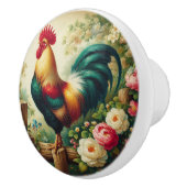 Schattigee rustieke/ haan keramische knop (Rechts)