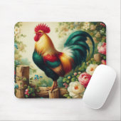 Schattigee rustieke/ haan muismat (Met muis)