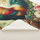 Schattigee rustieke/ haan sherpa deken (3/4)