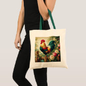 Schattigee rustieke/ haan tote bag (Voorkant (product))