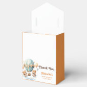 Schattigee rustieke tweeling Baby shower nauwelijk Bedankdoosjes (Geopend)