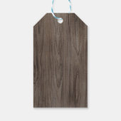 Schattigee Safari Wild One Boy 1e Verjaardagsfeest Cadeaulabel (Achterkant)