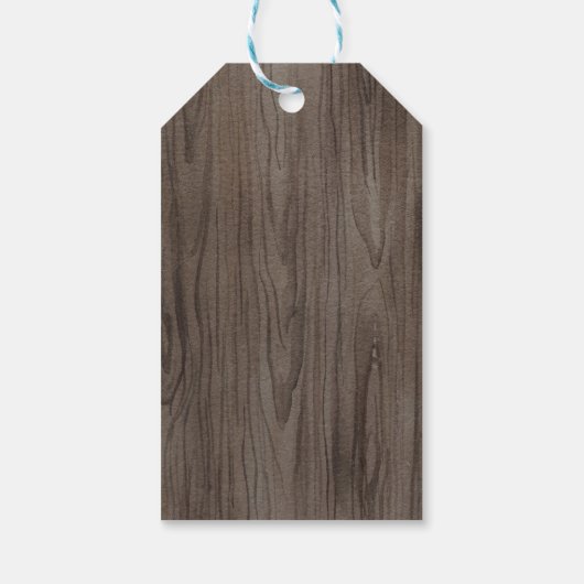 Schattigee Safari Wild One Boy 1e Verjaardagsfeest Cadeaulabel (Achterkant)