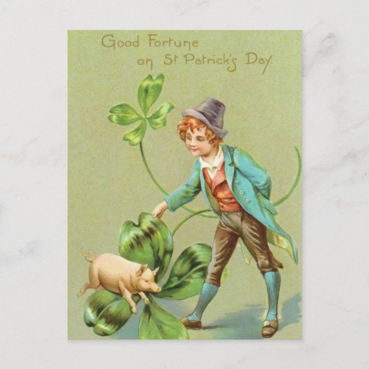 Schattigee  Saint Patrick's Day briefkaart (Voorkant)