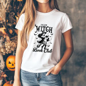 Schattigee Salem Witch Book Club Halloween Tshirt