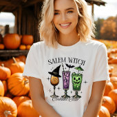 Schattigee Salem Witch Cocktail Club Halloween Tsh T-shirt