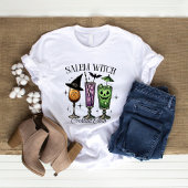 Schattigee Salem Witch Cocktail Club Halloween Tsh T-shirt