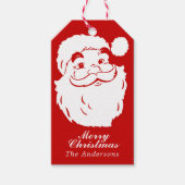 Schattigee Santa Claus Gift Labels Cadeaulabel (Voorkant)