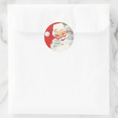Schattigee Santa Kerst stickers (Tas)