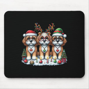 Schattigee Santa Reindeer Elf Apoo Kerstvrouwen Ma Muismat