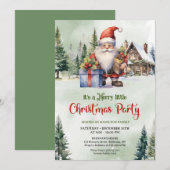 Schattigee Scandinavische kerstgnoom winter Kaart (Voorkant / Achterkant)