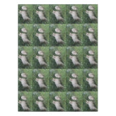 Schattigee schapenetende bladeren tafelkleed (Voorkant)