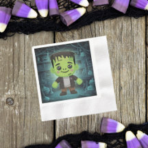 Schattigee Schattige Frankenstein papieren servet
