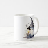 Schattigee, schattige geest gekleed in een heks pe koffiemok (Voorkant rechts)