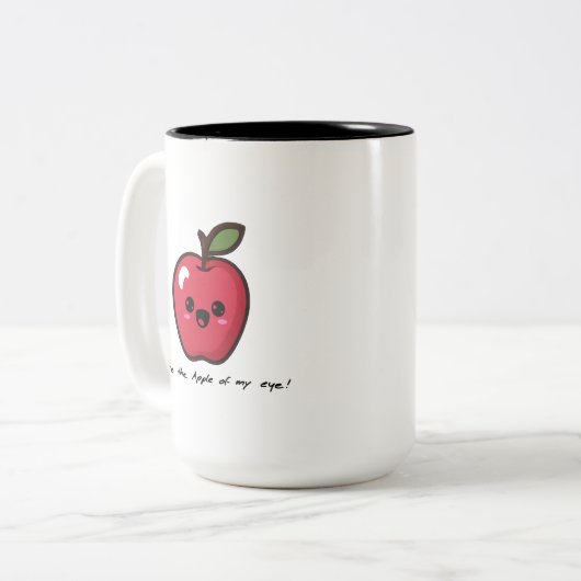 Schattigee Schattige Mok van appelfruit (Voorkant links)