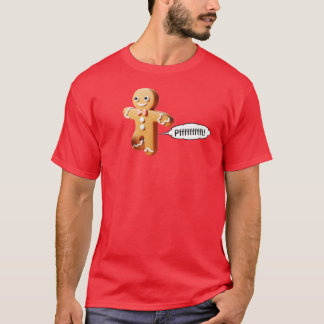 Schattigee scheten peperkoek man kerst t-shirt