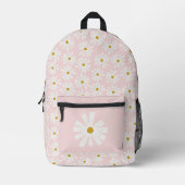 Schattigee schets Daisy Pattern Bedrukte Rugzak (Voorkant)