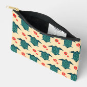 Schattigee schildpad origami patroon etui (Open)