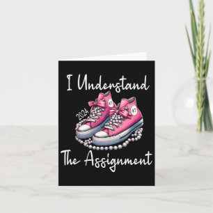 Schattigee schoenen Ik begrijp de Ignment Kamala H Kaart