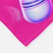 Schattigee School meisje Baby Kat Fuchsia Fleece D (Hoek)