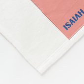 Schattigee Schrift kinder herinnering Bijbelvers Fleece Deken (Hoek)